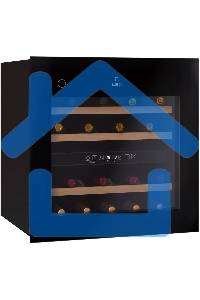 Винный шкаф LEX LWD6036BL dual zone PP 1-нокамерн. черный (CHAT500008)