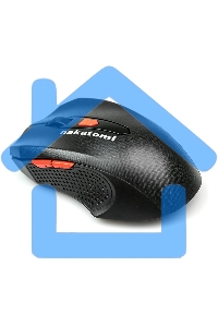 Мышь беспроводная Nakatomi MRON-07U черный, 1600 dpi, радиоканал, USB, кнопки - 5