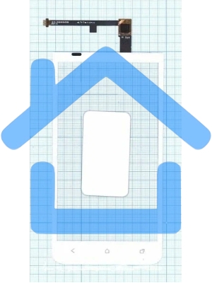 Сенсорное стекло (тачскрин) для HTC One XC X720d, белое