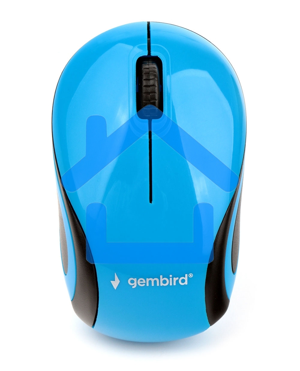 Мышь беспроводная Gembird MUSW-620 синий, 1200 dpi, радиоканал, USB, кнопки - 3