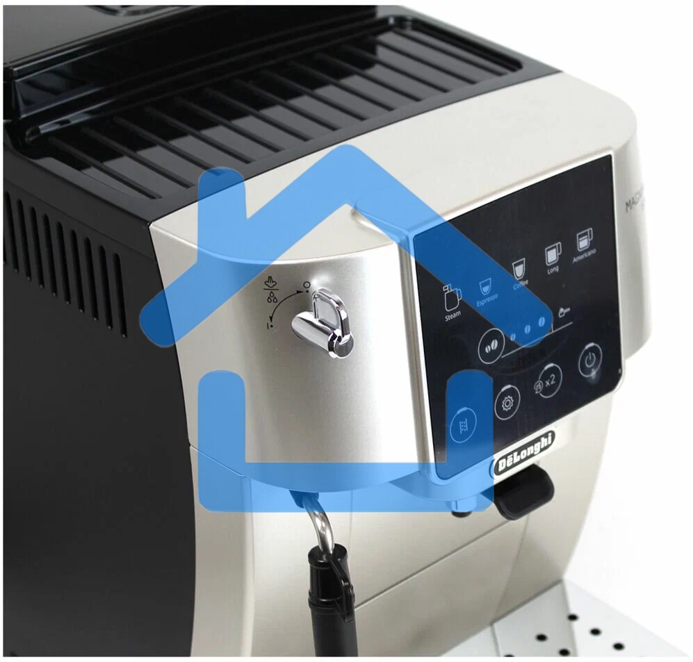 Кофемашина DeLonghi ECAM220.30.SB серебристо-черный, исп. кофе - зерновой/молотый, 1.8 л, 1450 Вт, 15 бар