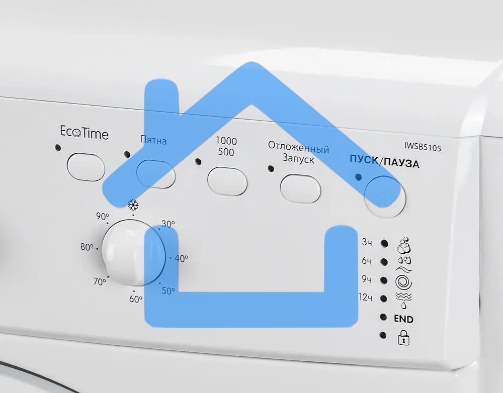 Стиральная машина Indesit IWSC 5105 белый, загрузка фронтальная 5 кг, 1000 об/мин., класс: А