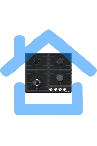 Газовая варочная панель Zigmund & Shtain G 20.6 B черный