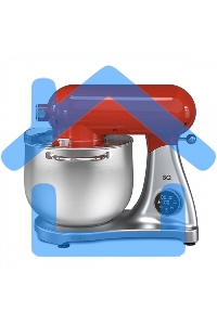 Планетарный миксер BQ MX851 Красный-Серебристый