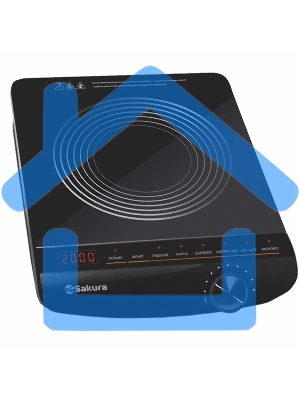 Плитка индукц Sakura SA-7162 Premium