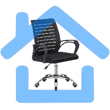 Кресло офисное Defender SOFIA черный