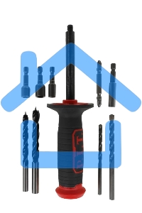 Дрель-шуруповерт P.I.T. PSB20H-13D/3, Аккумуляторная, 20В, Ударная, Кейс