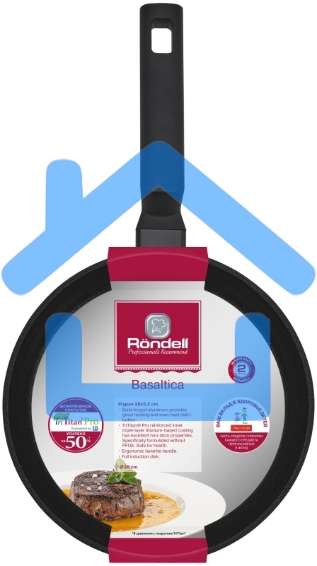 Сковорода Rondell Basaltica RDA-1842 28см