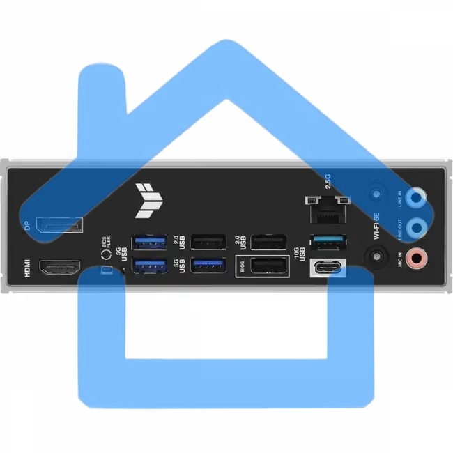 Материнская плата ASUS TUF Gaming B850-E WiFi, AM5, AMD B850, 4xDDR5, 4xSATA, 3xM.2, 1xPCIe 5.0 x16, 1xPCIe 4.0 x16, 1xPCIe x1, 1xDP, 1xHDMI, 2xUSB-C (1x10Gbps, 1x20Gbps), 3xUSB-A 5Gbps, 3xUSB-A 2.0, 1x2.5Gb LAN, Wi-Fi 6E, Bluetooth 5.3, 3x3.5 мм, 7.1, AT