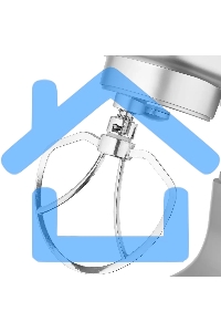 Миксер планетарный Hyundai HYM-S6551 1300Вт серебристый