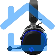 Наушники с микрофоном GMNG GG-HS405W черный мониторные BT/Radio/3.5мм оголовье