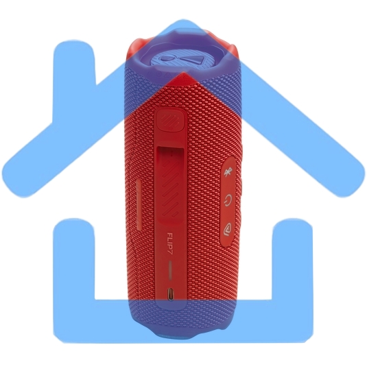 Колонка портативная JBL FLIP 7 красный 25W 1.0 BT 4800mAh (JBLFLIP7RED)