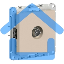 Антенна TV AtlasDesign коннектор механизм песочн. SE ATN001293