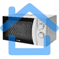 Микроволновая печь DELTA DL-88L20 белый, 20 л, 700 Вт, переключатели - поворотный механизм