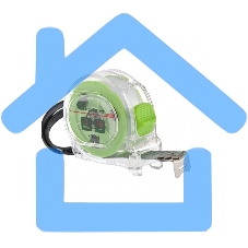 Рулетка Кварц, прозрачный корпус, амортизатор, 3 м х 16 мм Сибртех