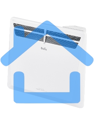 Комплект Ballu Transformer с блоком управления BEC/EVU-1000-4I белый, 1000 Вт, 15 м2, дисплей, термостат, WiFi