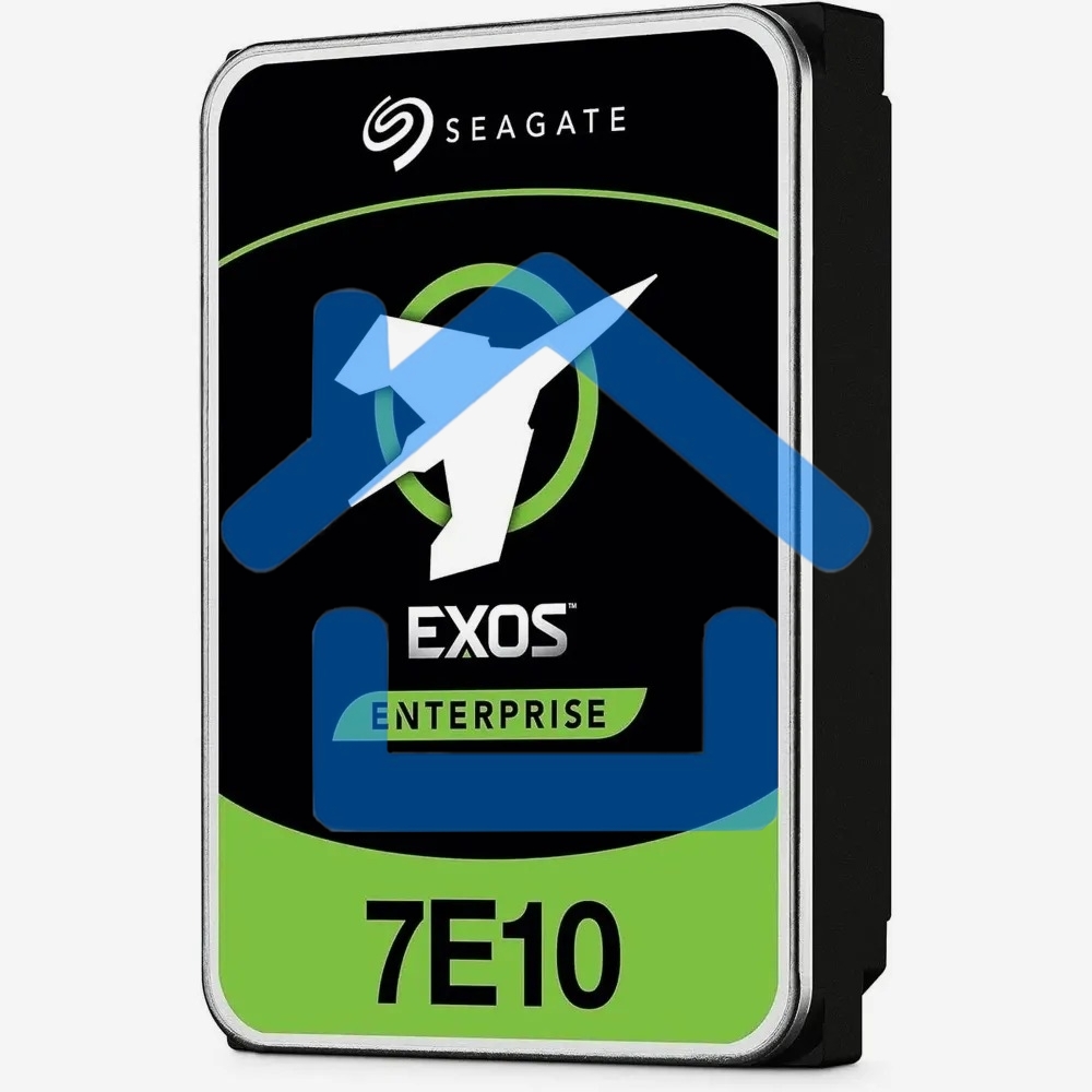 Жесткий диск Seagate HDD SAS 6Tb Exos 7E10 7200 12Gb/s 256Mb 1 year warranty (replacement ST6000NM020B, ST6000NM029A, MG08SDA600E)