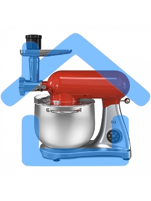 Планетарный миксер BQ MX851 Красный-Серебристый