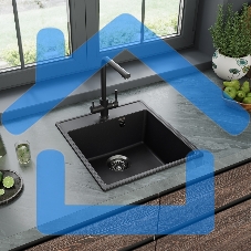 Кухонная мойка Maunfeld Perla 460 MFQS-460B черный