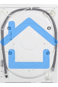 Стиральная машина Indesit IWUD 4105 белый, загрузка фронтальная 4 кг, 1000 об/мин., класс: А