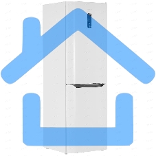 Холодильник Atlant ХМ-4621-109-ND белый двухкамерный 211/94л морозилка снизу