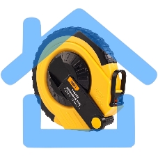 Мерная лента Deli DL9820ZY 20м x 14.5мм Ударопрочный корпус. Основной класс точности. Метрическое полотно из стекловолокна и ПВХ.