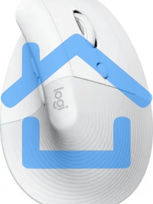 Мышь беспроводная Logitech Lift белый/серый, 4000 dpi, радиоканал, USB, кнопки - 6