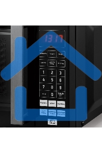 Микроволновая печь BBK 20MWS-779S/B черный, 20 л, 700 Вт, переключатели - сенсор