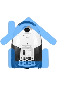 Пылесос Panasonic MC-CJ917W белый, 2300 Вт, уборка сухая, пылесборник мешок 6 л