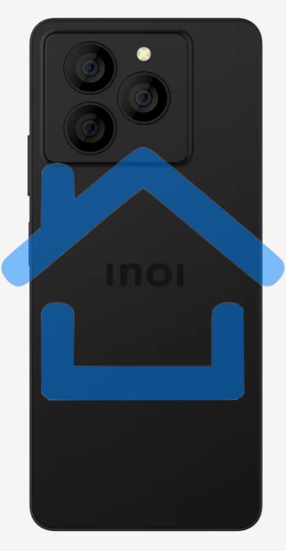 Смартфон INOI A75 Elegance, 8/512Gb, черный титан