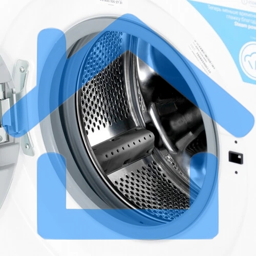 Стиральная машина Indesit BWSA 5109 WWV белый, загрузка фронтальная 5 кг, 1000 об/мин., класс: А