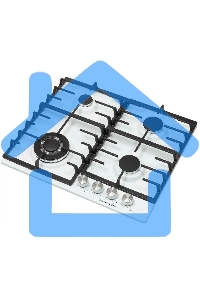 Газовая варочная панель Zigmund & Shtain G 20.6 W белый