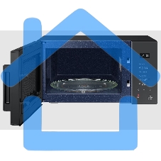 Микроволновая печь Samsung MS23T5018AC/BW антрацит, 23 л, 800 Вт, переключатели - сенсор