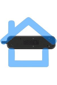 Колодка удлинителя ЭРА KX-3es-B 3 розетки с заземлением с выключателем черная