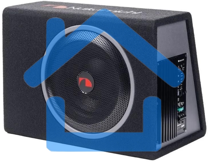 Сабвуфер автомобильный Nakamichi NBX255A 300Вт активный (25см/10