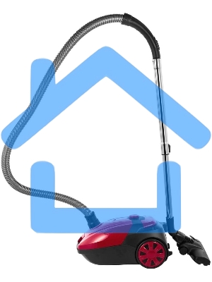 Пылесос Sharp ECKB19RR, красный/черный, 350/1900 Вт, уборка сухая, пылесборник мешок 2.3 л