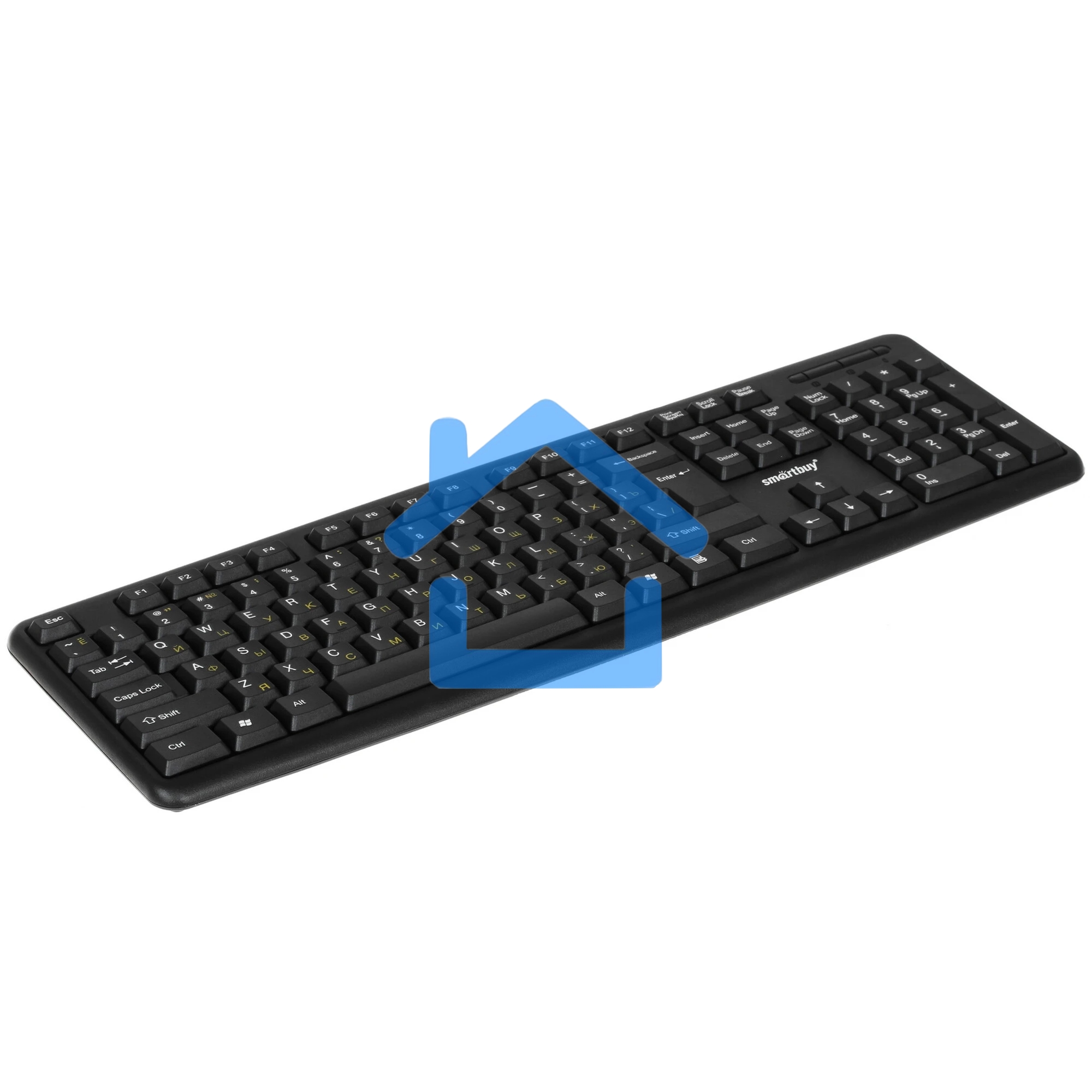 Клавиатура проводная Smartbuy ONE 112 USB черная SBK-112U-K