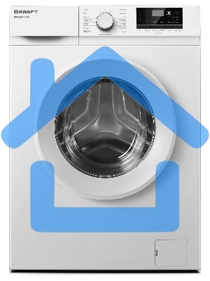 Стиральная машина Kraft KF-MDS7106W белый, загрузка фронтальная 7 кг, 1000 об/мин., класс: А+