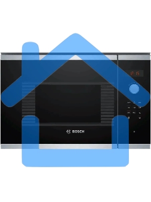 Микроволновая печь встраиваемая Bosch BFL523MS0 20л. 800Вт нержавеющая сталь/черный (встраиваемая)