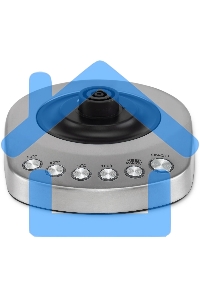 Чайник электрический Hyundai HYK-S7770 1.7л. 2200Вт серебристый/черный корпус: металл