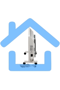 Конвектор HINTEK Standart 500 04.05.01.214594 белый, 500 Вт, 5 м2, термостат