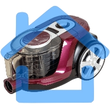 Пылесос JVC JH-VC431 красный, 360/2100 Вт, уборка сухая, пылесборник контейнер, 2.5 л