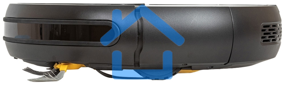 Робот-пылесос JVC JH-VR510 черный, 2500 мА·ч Li-Ion, уборка сухая/влажная, пылесборник контейнер 0.5 л