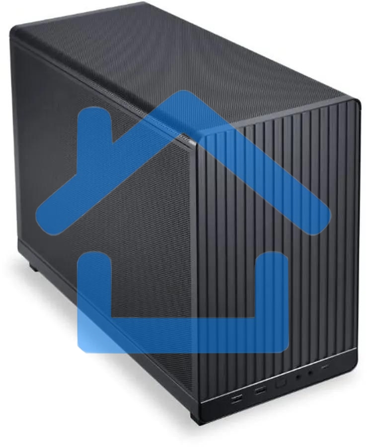 Компьютерный корпус Lian-Li A3 черный без БП mATX 10x120мм 2x140мм 2xUSB 3.0 1xUSB3.1 audio bott PSU