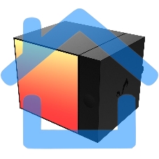 Настольный ARGB светильник Yeelight Cube-Desktop Atmosphere Light-Color Light-Panel Light Basic Package-WiFi