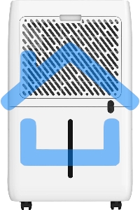 Осушитель воздуха мобильный Neoclima ND-20RH (20 л/сутки)