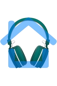 Наушники беспроводные накладные MORE CHOICE (4610196401046) HW15 Green