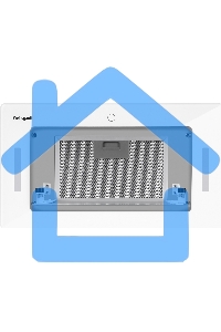 Вытяжка встраиваемая Weissgauff Aura 850 WH белый, 52 см, 850 куб. м/ч, 49 дБ