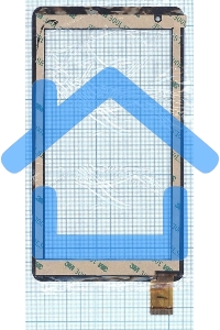 Сенсорное стекло (тачскрин) OLM-070A0933-FPC. черное