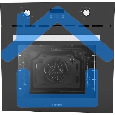 Духовой шкаф электрический Hyundai HEO 66411 BG черный